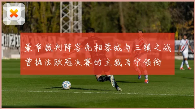 豪华裁判阵容亮相蓉城与三镇之战曾执法欧冠决赛的主裁马宁领衔